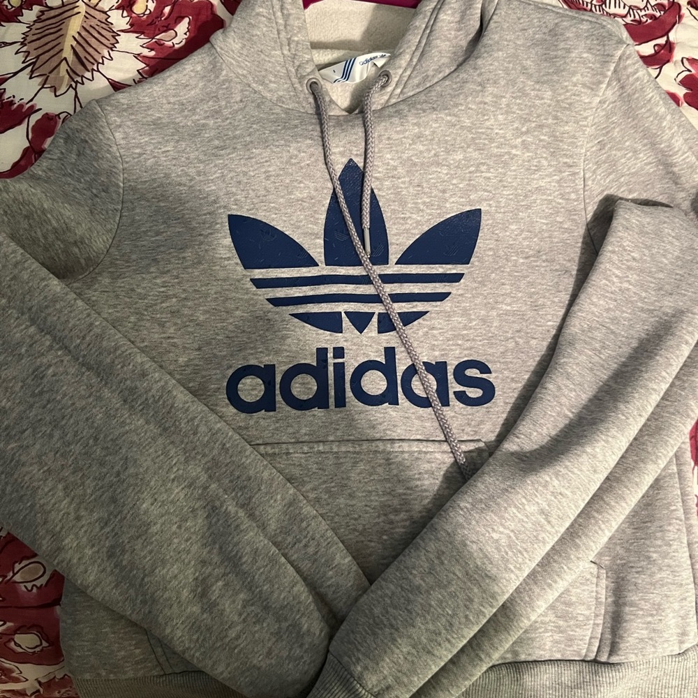 Adidas cropped hoodie